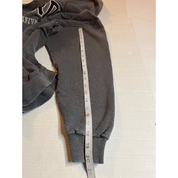 Vintage Champion Purdue University men’s Gray Hooded Sweatshirt L unisex hoodie - Picture 10 of 10